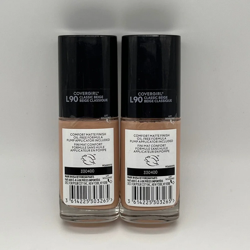 Covergirl‎ Foundation TruBlend Matte Made L90 Classic Beige 1oz 2pk Womens